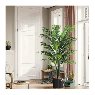 VERDADERA INTERRA DE LINWOO - Faux palmera de la palmera plantas artificiales