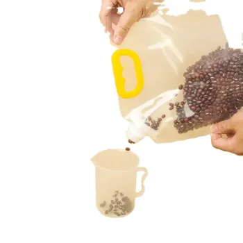 Custom printed food grade ziplock snack Stand Up Zip lock Pouch Printed Plastic Holographic Packaging Bag