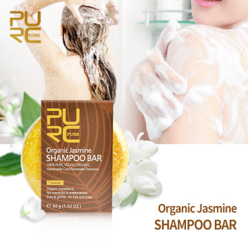 PURC Organic Jasmine Shampoo Bar 100% PURE and Jasmine handmade cold processed hair shampoo no chemicals or preservatives 11.11
