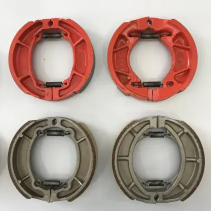 High Performance Motorcycle Brake Shoe VEGA ZR Red