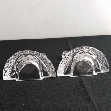 Portacandele in vetro a forma di campana di vendita calda
