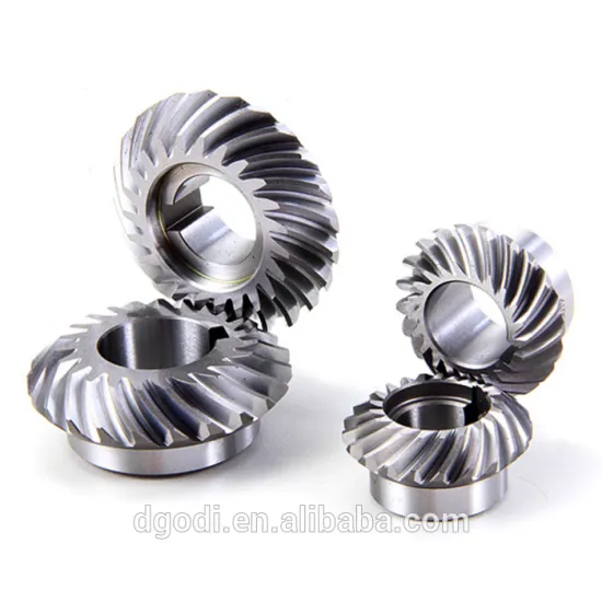 high precise metal small bevel spiral gear design