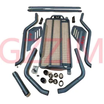 Hliux Revo 2021 Stainless Steel Black Roll Bar