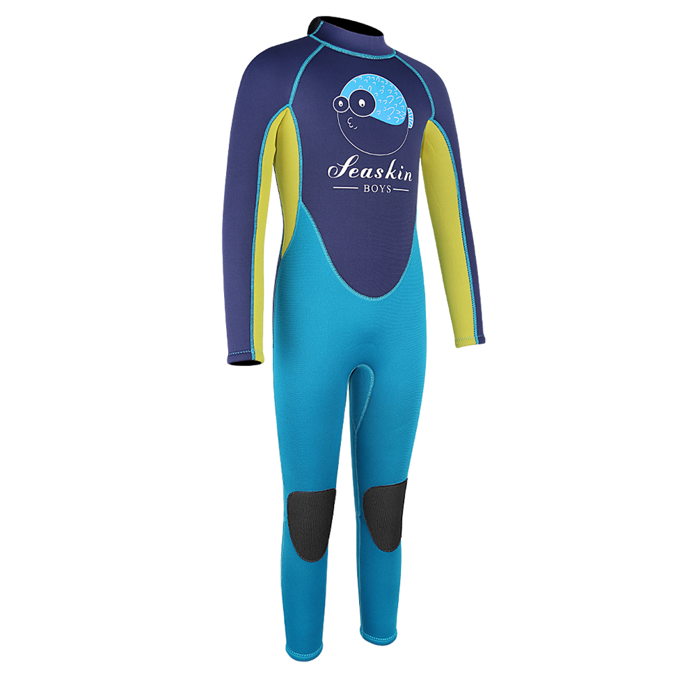 Seaskin Children berkualiti tinggi neoprene skuba menyelam wetsuit