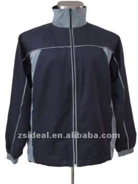 100%polyester peach windproof man Jacket/Windbreaker