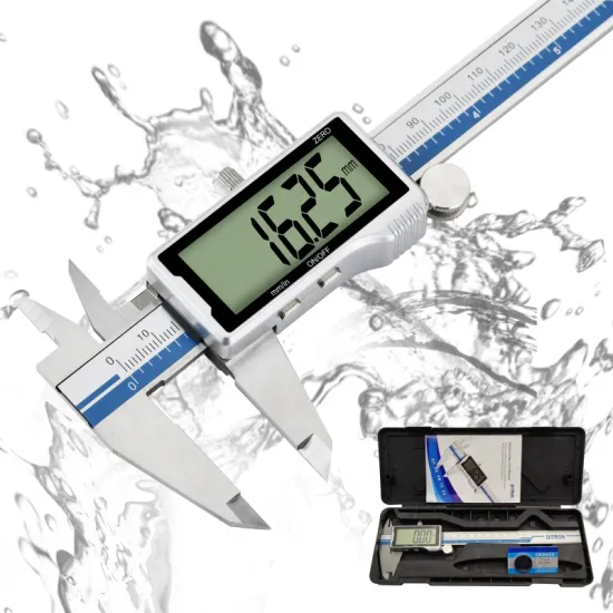 DITRON 6" Large LCD Screen Stainless Steel Digital Metal Vernier Calipers