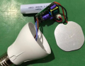 Λαμπτήρας LED έκτακτης ανάγκης με ενσωματωμένη εφεδρική μπαταρία