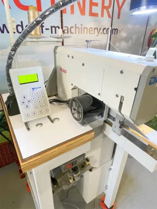 Automatic Belt Buckle Stitching Sewing Machine for Leather Belt with PFAFF Head DS-2008-Y