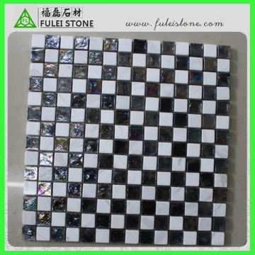 High Polished Popular Glass Mosaic Tile (FLS-905)
