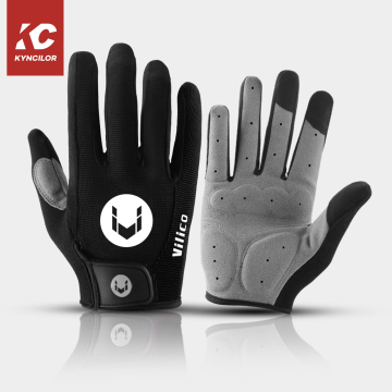 Non-Slip Racing Gloves for Sports and Motorbike Riding with Touch Screen Capability