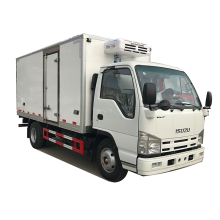ISUZU 98hp diesel light duty refrigerator unit truck
