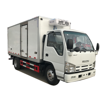 ISUZU 98hp diesel light duty refrigerator unit truck
