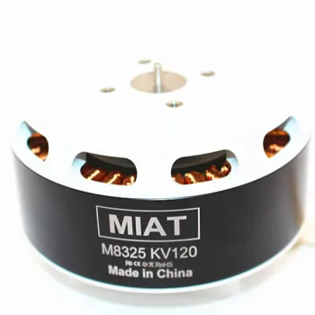 High Efficiency MIAT Motor: Customizable, Safe, and Reliable 2KW to 10KW UVA Brushless Motors with Propeller and ESC