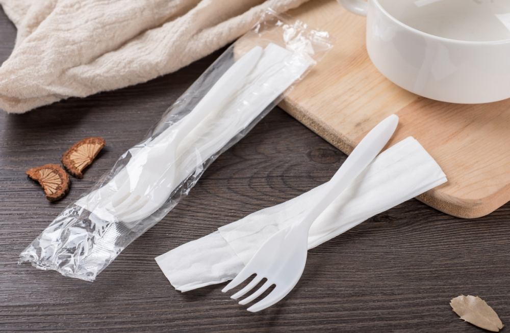 Napkin and Fork Set