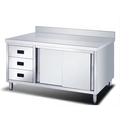Lagerschrank aus Edelstahl