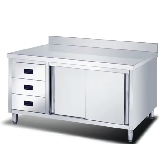Lagerschrank aus Edelstahl