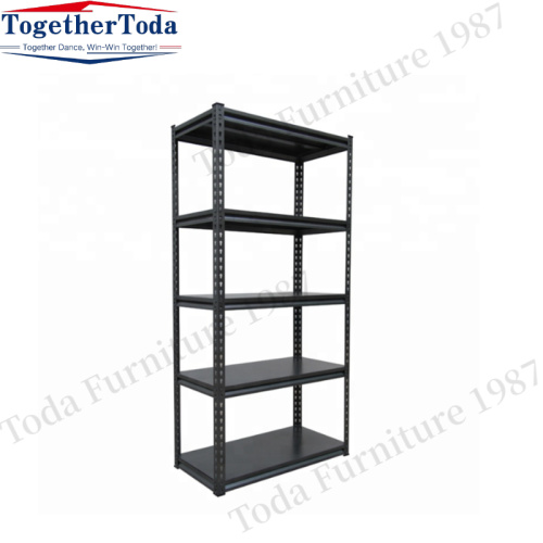 Five metal shelves display shelves for warehouse use