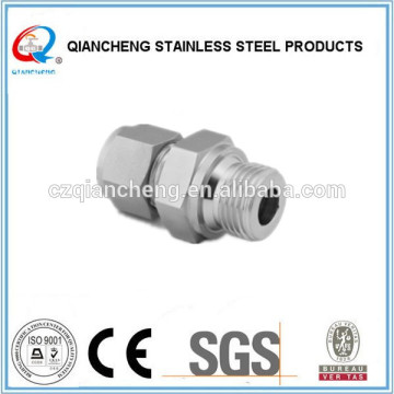 stainless steel METRIC 74 flare ss316 reducing compression unions