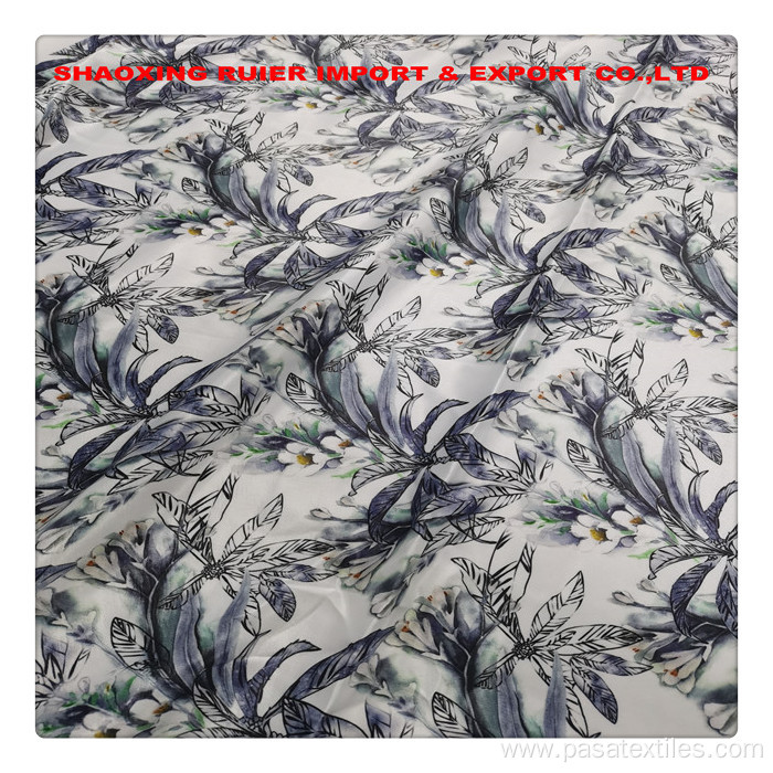 Fashion design textiles woven floral fabric