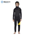 Zeilin 3/2mm kinderen voor borst wetsuit met kap