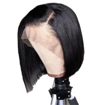Double Drawn Human Hair Wig Human Hair Hd Frontal Bob Wigs Lace Front Bone Straight Human Virgin Hair Wigs Vendors