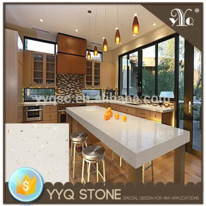 White quartz european kitchen island commercial kitchen island