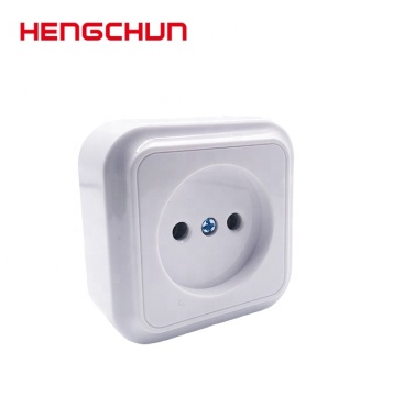 China Supplier Fast Delivery Large Spacing European Wall Socket