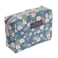 Floral Cotton Travel Makeup Organizer Women Cosmetic Bag