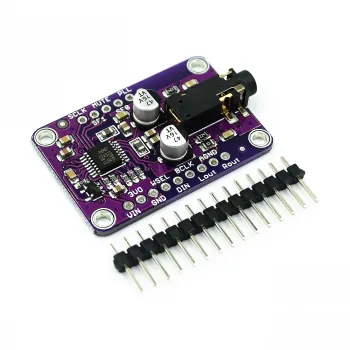 3.3V-5V UDA1334A I2S DAC Audio Stereo Decoder Module Board