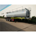 30000 Liters Bulk Corrosive Liquid Tanker Trailers