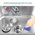 Stainless Steel Supported Clothes Wash Hand Basin Kitchen Cabinet Sink