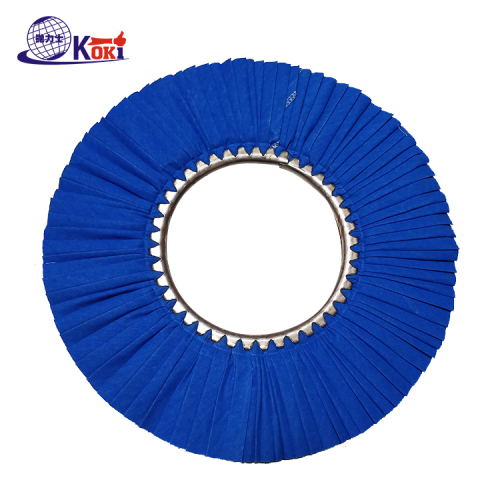 Wholesale Buffing blue airflow Cloth Wheel Buffing