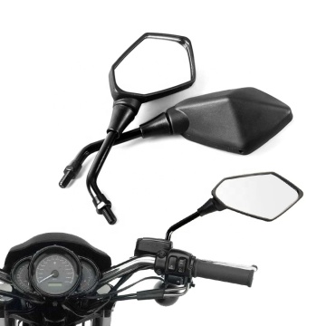 2Pcs Universal 8mm 10mm Motorcycle Scooter E-Bike Rearview Mirrors