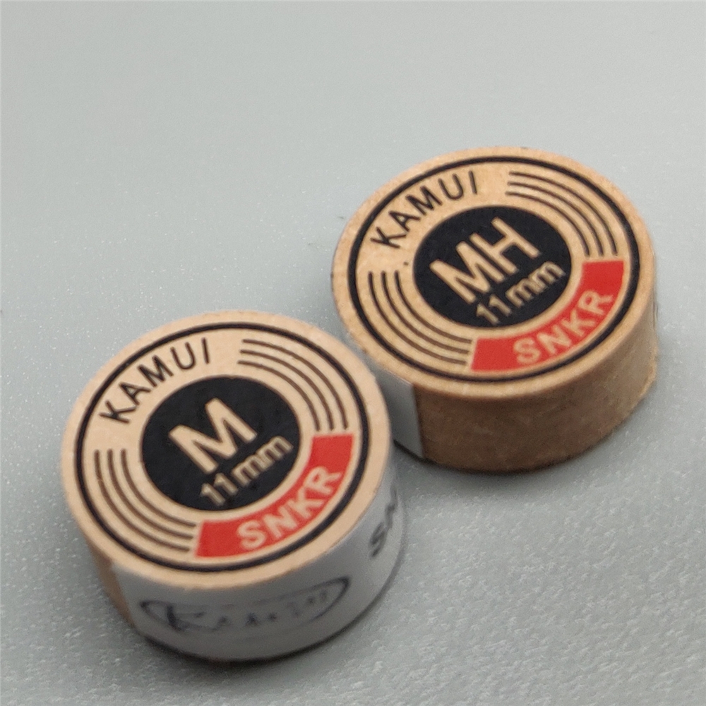 Kamui Tips Original Japan 14mm Clear Standard Carom Pool Cue Tip 11mm