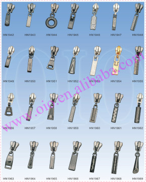 2015 China 5# Semi Lock Nickel Color Metal Zipper Sliders For Jeans