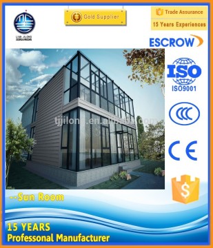 Aluminum villa sunroom and winter garden /Glass sunshine Sun Room House Garden Conservatory Winter Garden