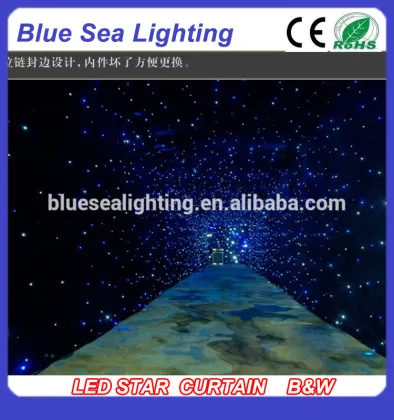 Professional LED curtain star cloth led curtain light