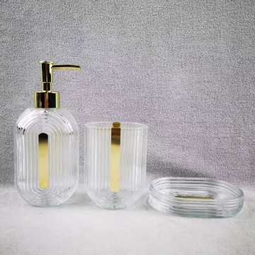 modern bathroom accessory set