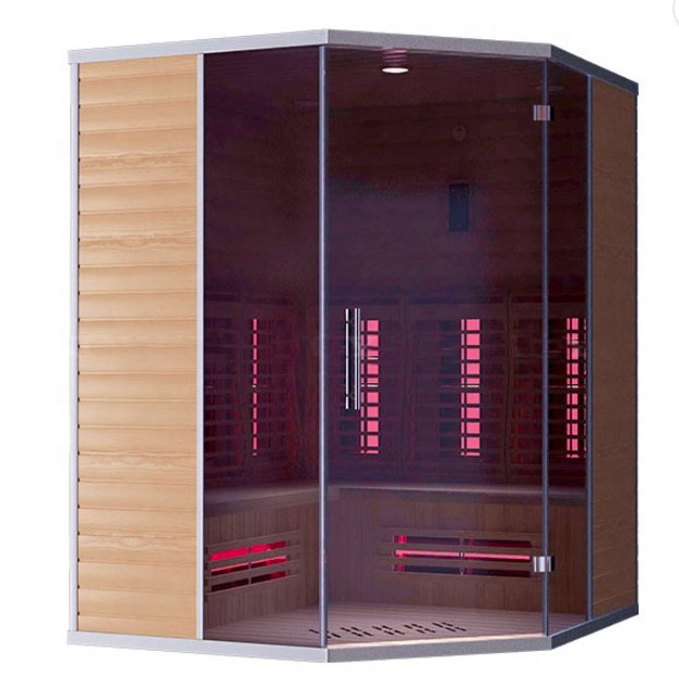 Sauna de vapor tradicional para la venta Nuevo diseño Venta caliente de lujo Far Infrarroured Sauna