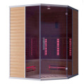 Traditionelle Dampf -Sauna zum Verkauf Neues Design Heiß verkauft Luxus weit Infrarot -Sauna