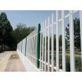 Pvc Painted panel pagar palisade baja galvanis