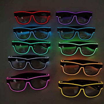 Wireless LED Sunglasses for Rave and Party Occasions