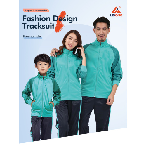 Lidong Wholesale Active Tracksuit Family Matching Wear Set