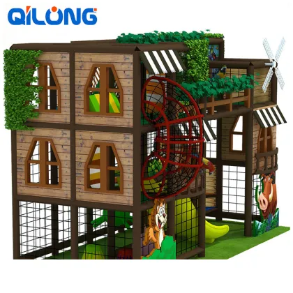 China Manufacture Indoor Play Center: Landscape Structures & Kids Swing Set