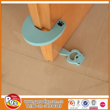 Dual purpose door guard eva door stop baby safety door guard