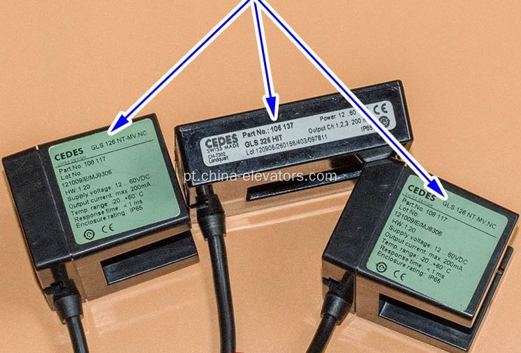 Interruptor de nivelamento de três em um para elevadores de Hitachi