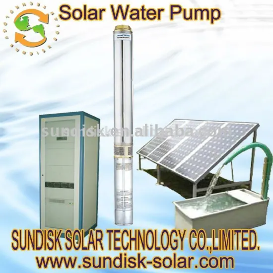 solar bore well submersible water pump