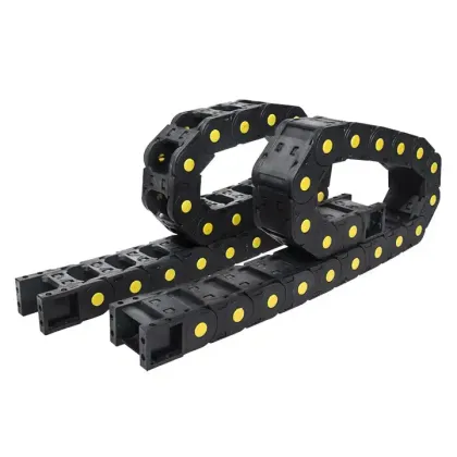 High-strength cable drag chain fully enclosed engineering