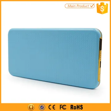 ultra thin power bank 5000mah with customized logo