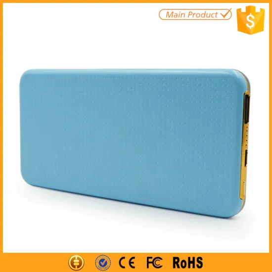 ultra thin power bank 5000mah with customized logo